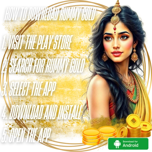 rummy gold with indian model