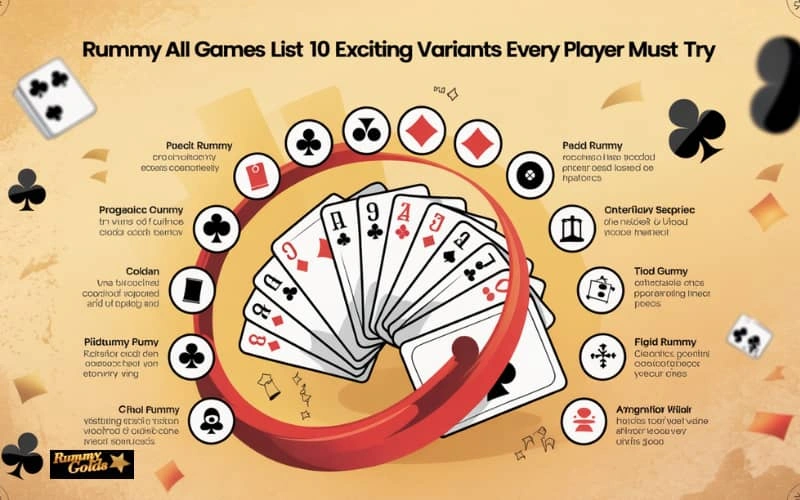 rummy all games list